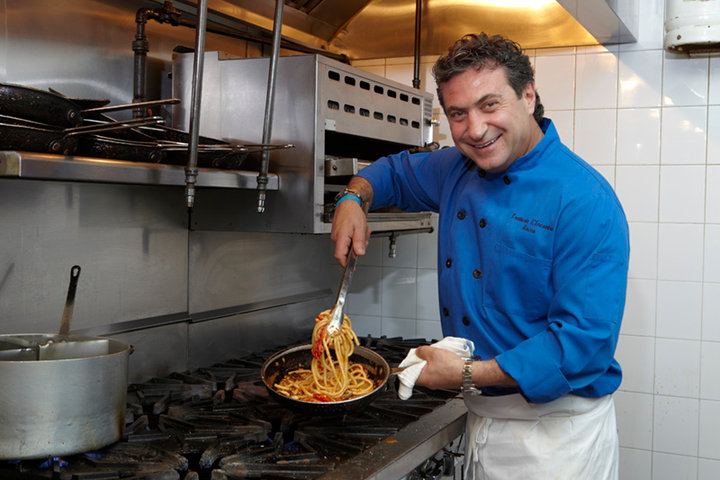 Chef Rocco Sacramone at Trattoria L’incontro in Astoria.